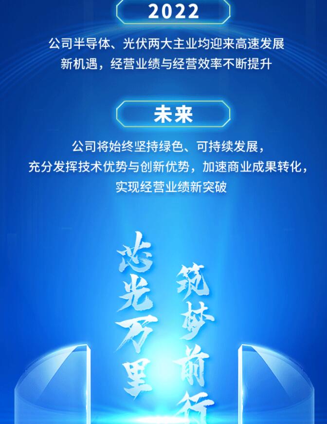 中環(huán)股份2021年度及2022年一季度報(bào)告：2022年Q1營收133.68億，同比增長79.13%！