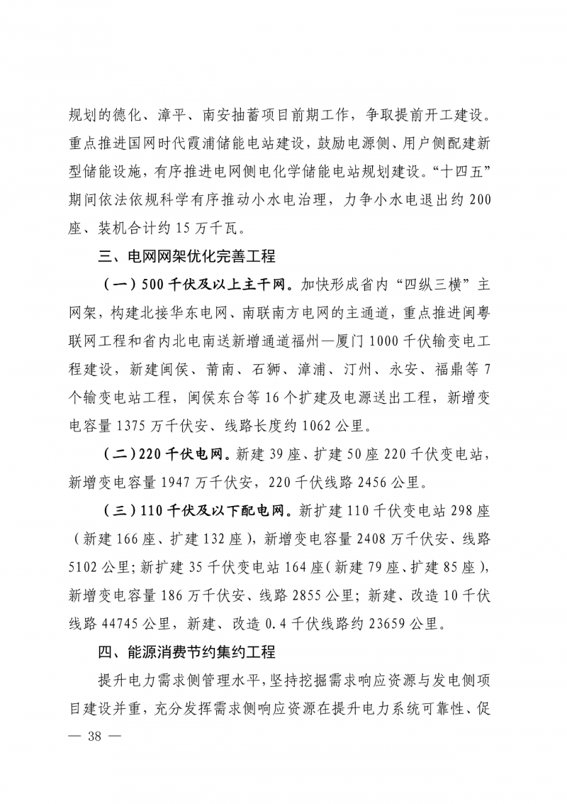 光伏新增300萬千瓦！福建省發(fā)布《“十四五”能源發(fā)展專項規(guī)劃》