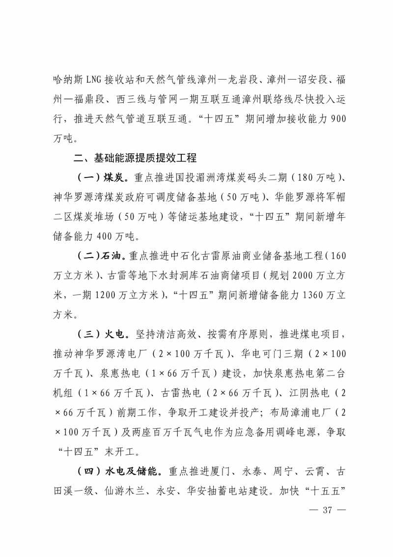 光伏新增300萬千瓦！福建省發(fā)布《“十四五”能源發(fā)展專項規(guī)劃》