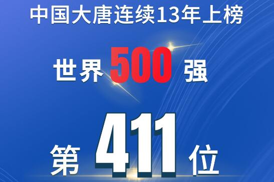 中國大唐連續(xù)13年上榜世界500強(qiáng)