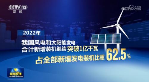 2022年新能源新增發(fā)電量占全部新增發(fā)電量七成,太陽(yáng)能發(fā)電同增61.7%