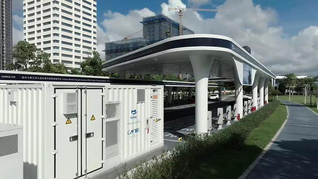 福建此地 新能源車(chē)最快5分鐘完成充電80%