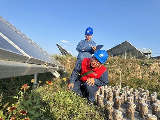 國網慶陽供電公司：服務光伏發(fā)電 助力鄉(xiāng)村振興