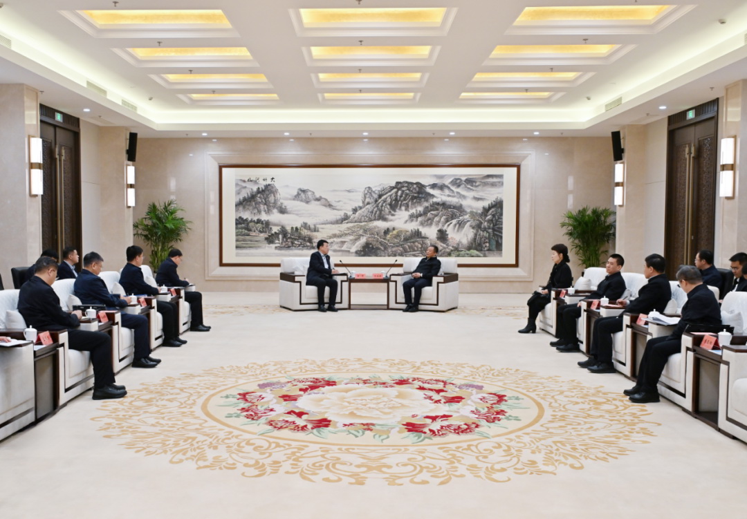大唐集團董事長呂軍、總經(jīng)理張傳江拜會內蒙古自治區(qū)黨委書記孫紹騁政府主席王莉霞